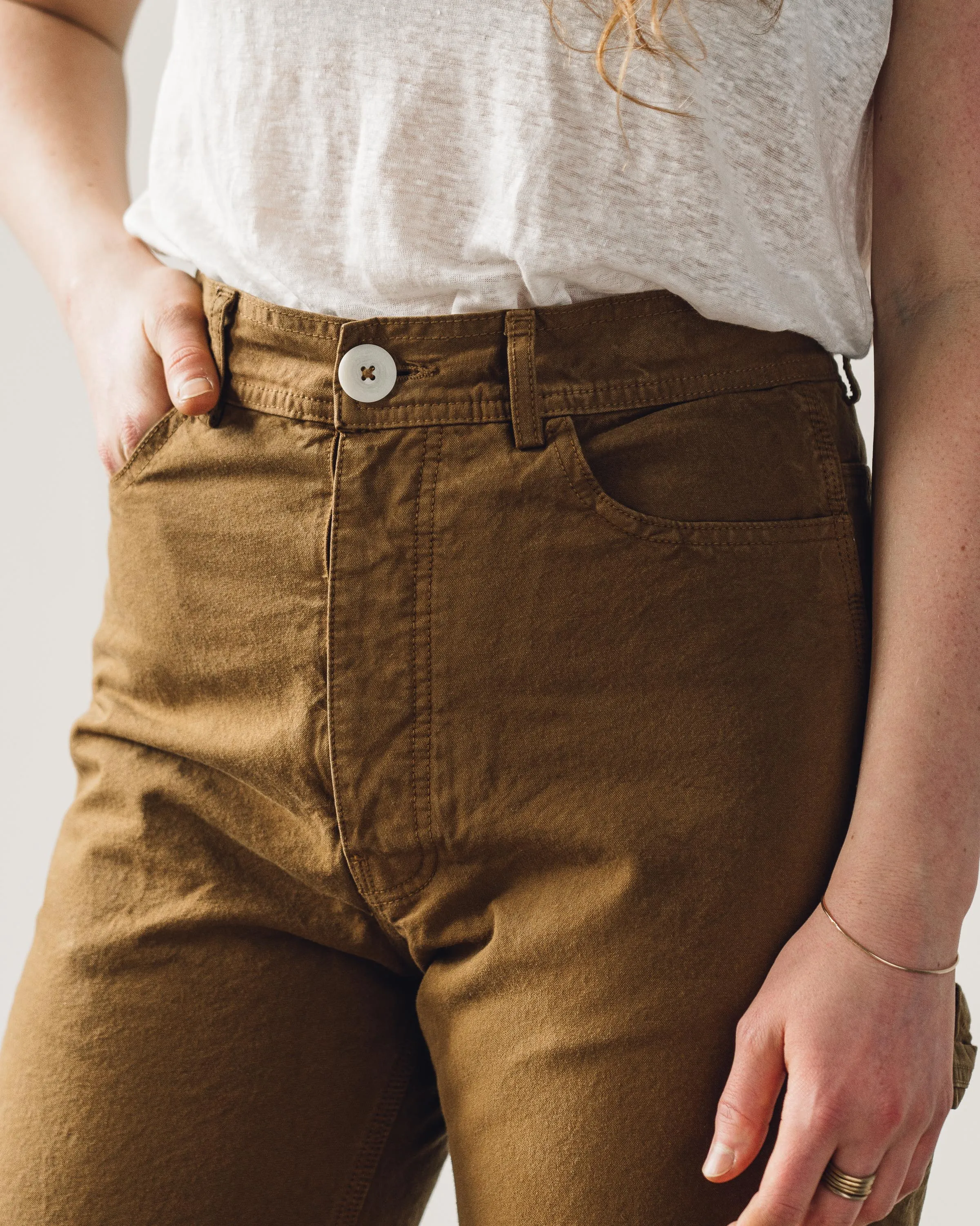 Jesse Kamm Handy Pant, Tobacco