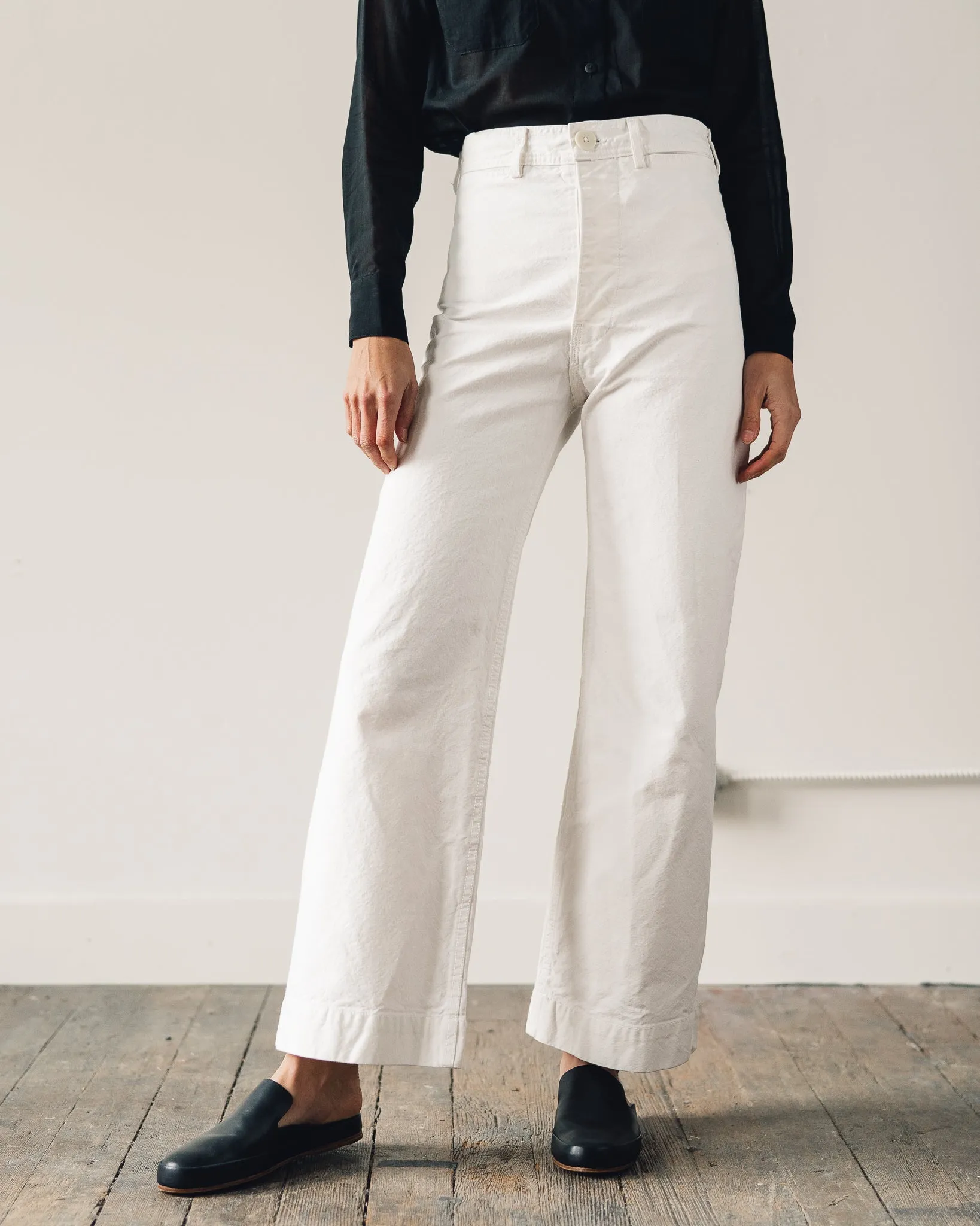 Jesse Kamm Sailor Pant, Salt White