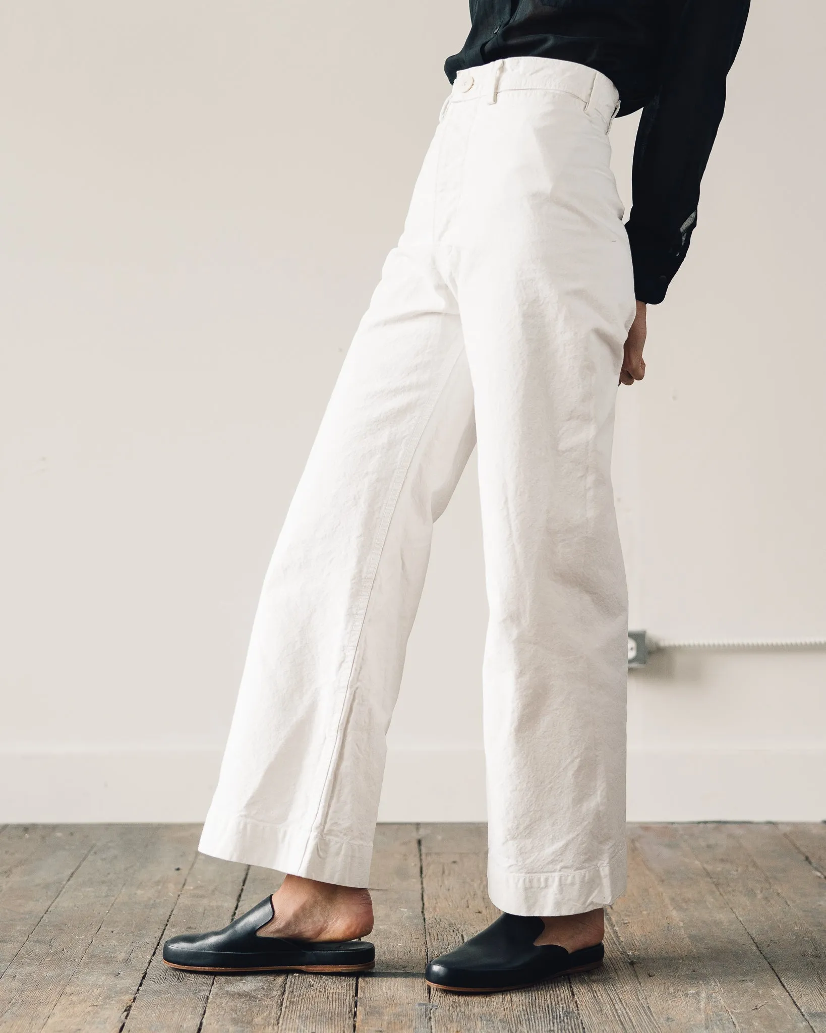 Jesse Kamm Sailor Pant, Salt White