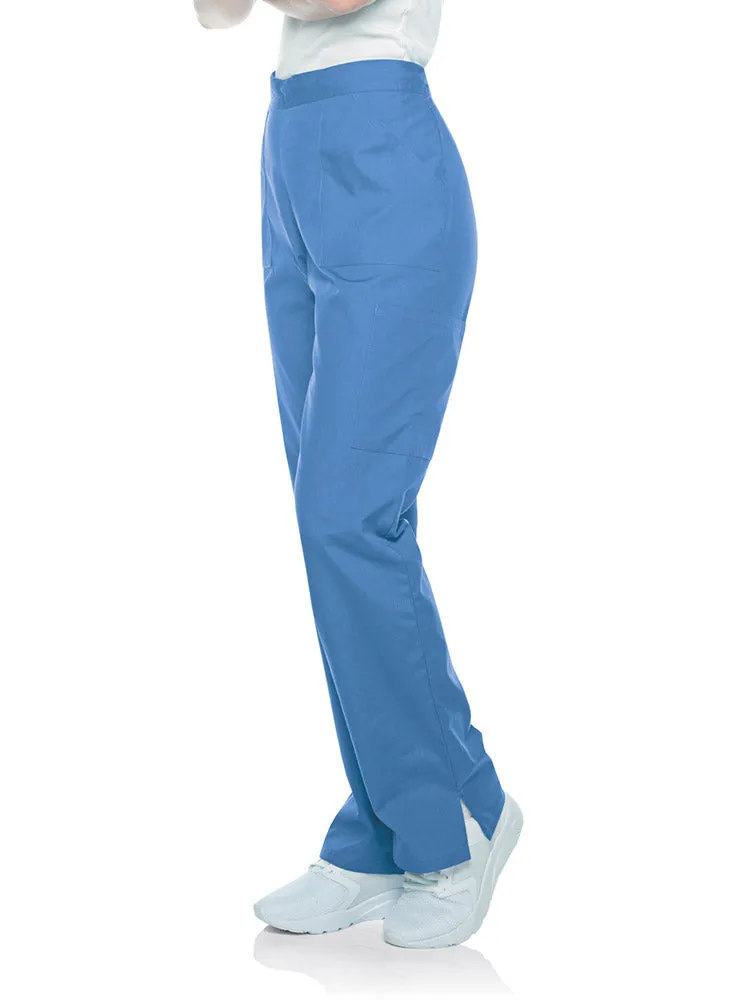 Landau ScrubZone Women's Straight Leg Cargo Pants | Ceil