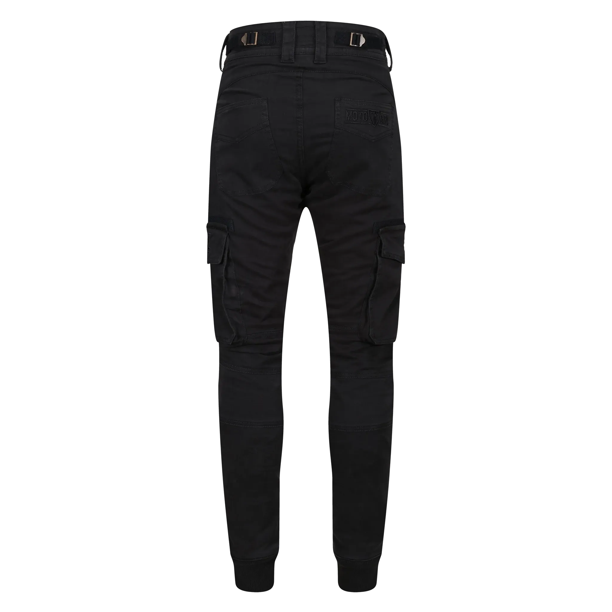 LARA BLACK - Women's Motorcycle Cargo Trousers
