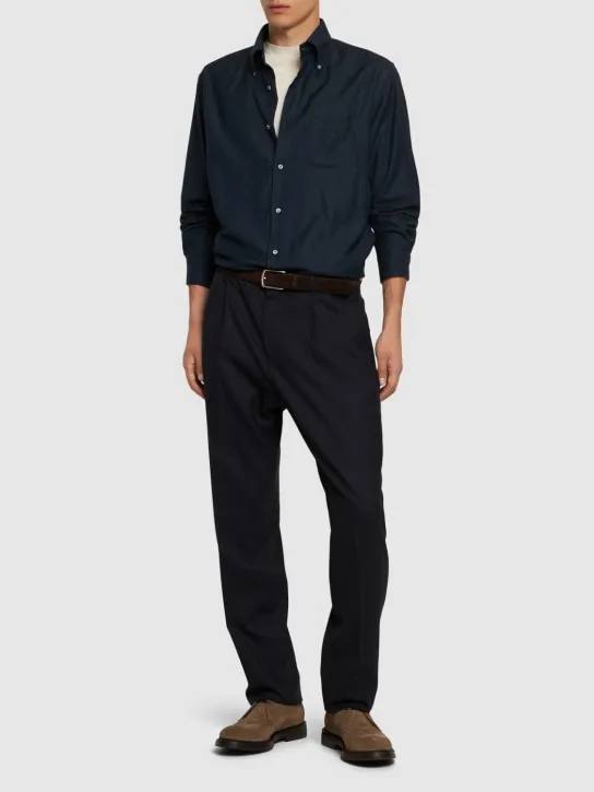 Lardini   Feeling stretch wool pants 