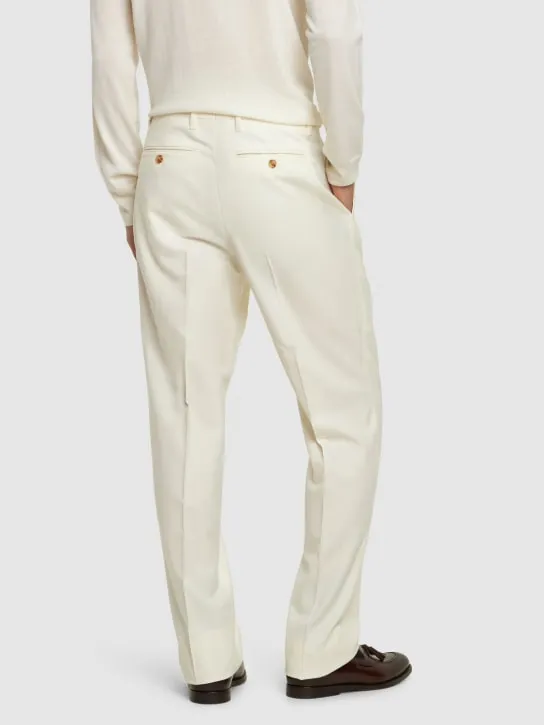 Lardini   Feeling stretch wool pants 
