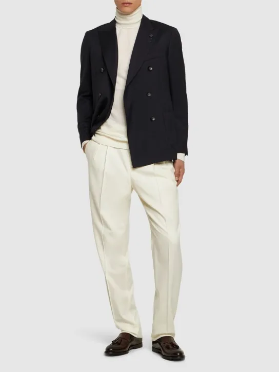Lardini   Feeling stretch wool pants 