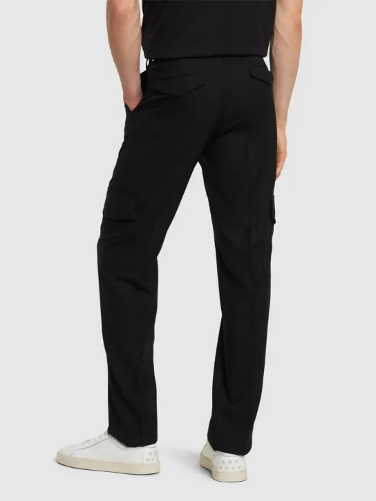 Lardini   Wool cargo pants 