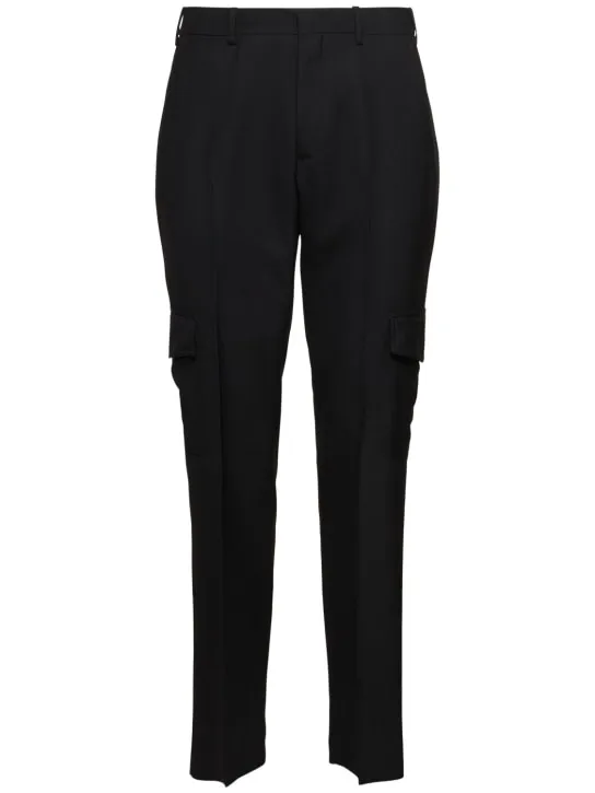 Lardini   Wool cargo pants 