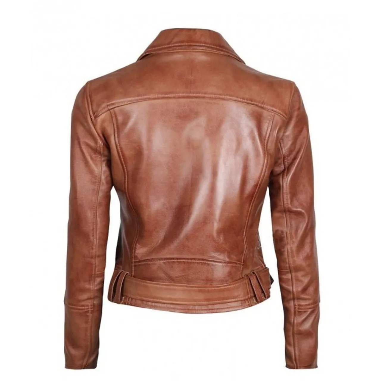 Light Brown Leather Jacket Women