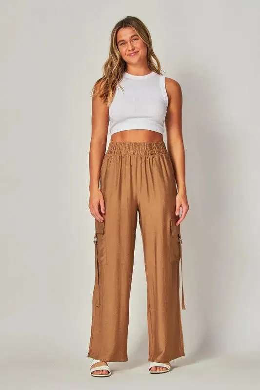 Linen Cargo Pants