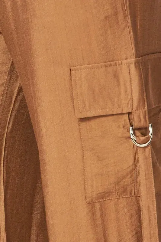 Linen Cargo Pants