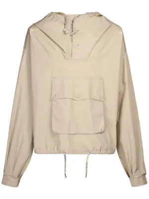 Maison Margiela   Coated cotton hoodie jacket 