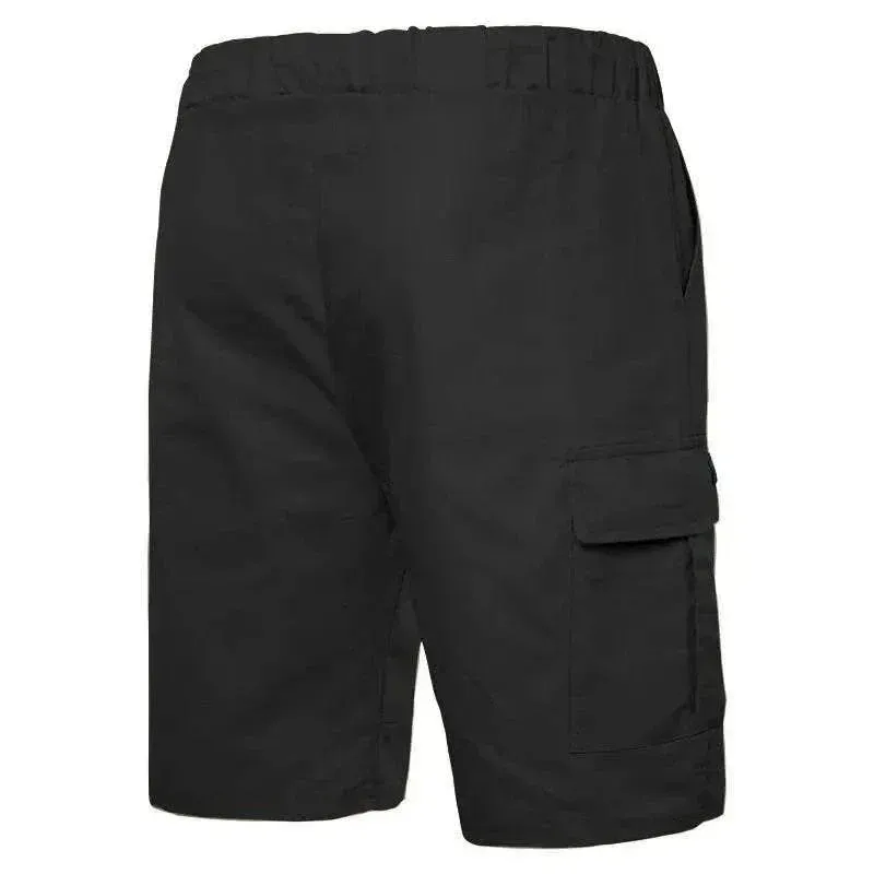 men's clothing summer cargo drawstring pants