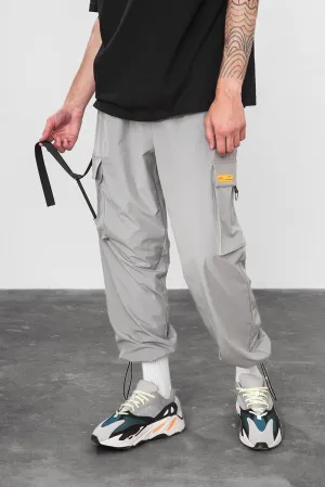 Men's Spring/Autumn Elastic Waist Cargo Pants With Large Pockets