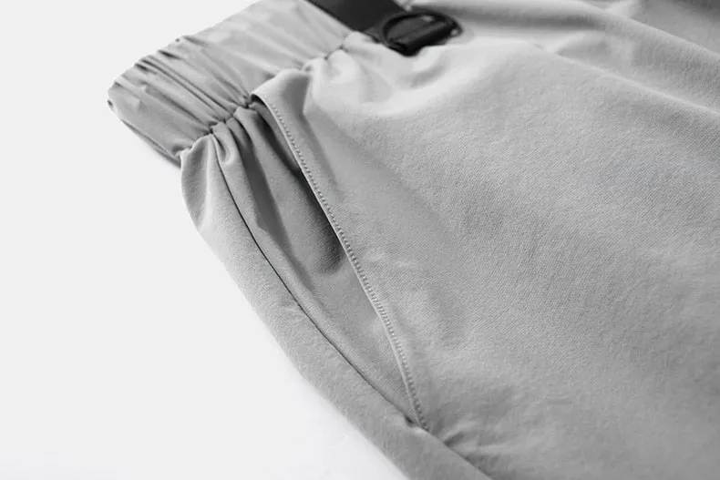 Men's Spring/Autumn Elastic Waist Cargo Pants With Large Pockets