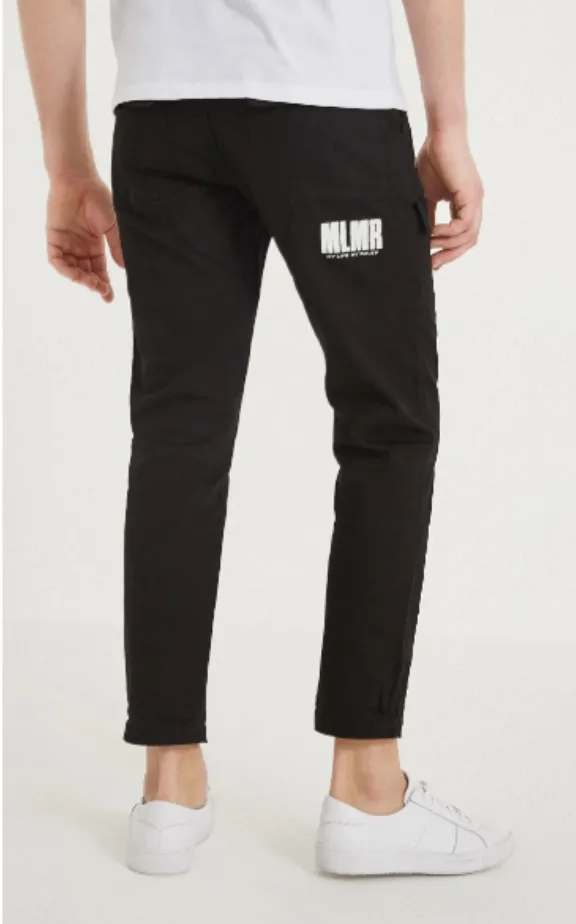 Men's Winter Casual Cotton Slim Fit Cargo Pants