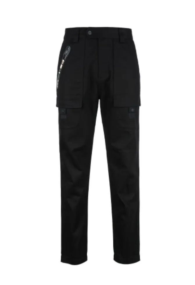 Men's Winter Casual Cotton Slim Fit Cargo Pants