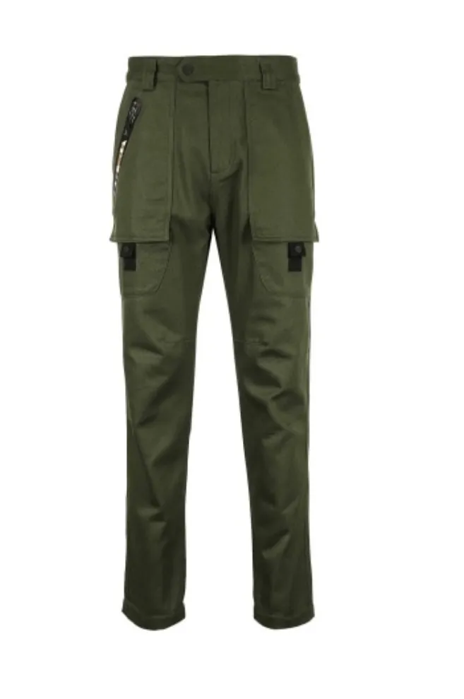 Men's Winter Casual Cotton Slim Fit Cargo Pants