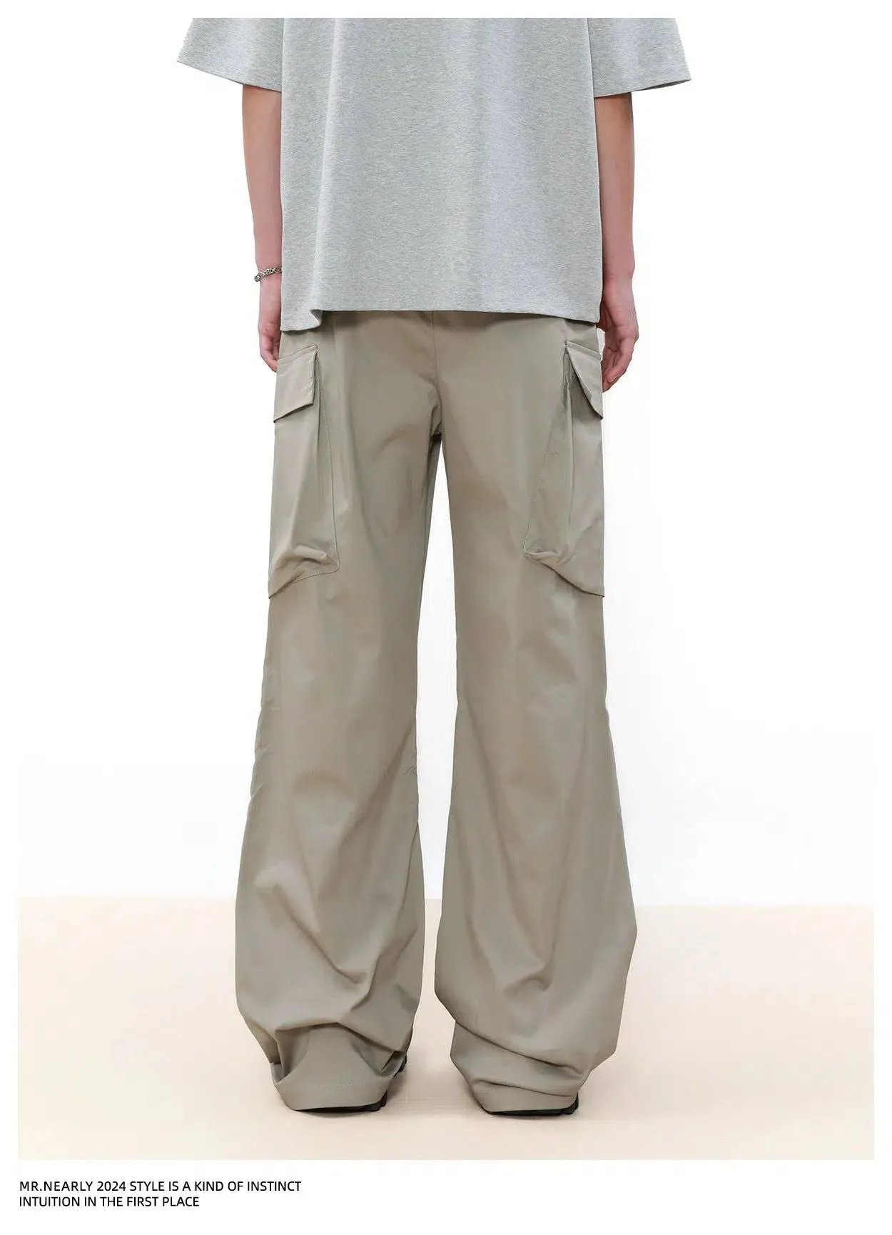 Multi-Pocket Pleats Cargo Pants