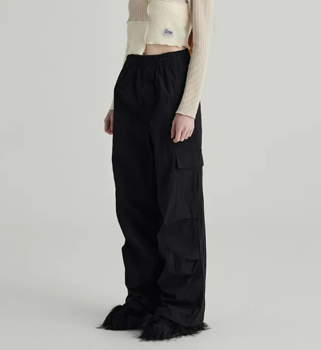 OVERSIZE STRING CARGO PANTS