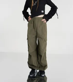 OVERSIZE STRING CARGO PANTS