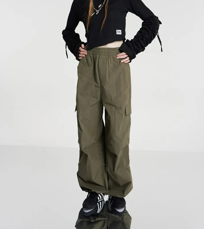 OVERSIZE STRING CARGO PANTS
