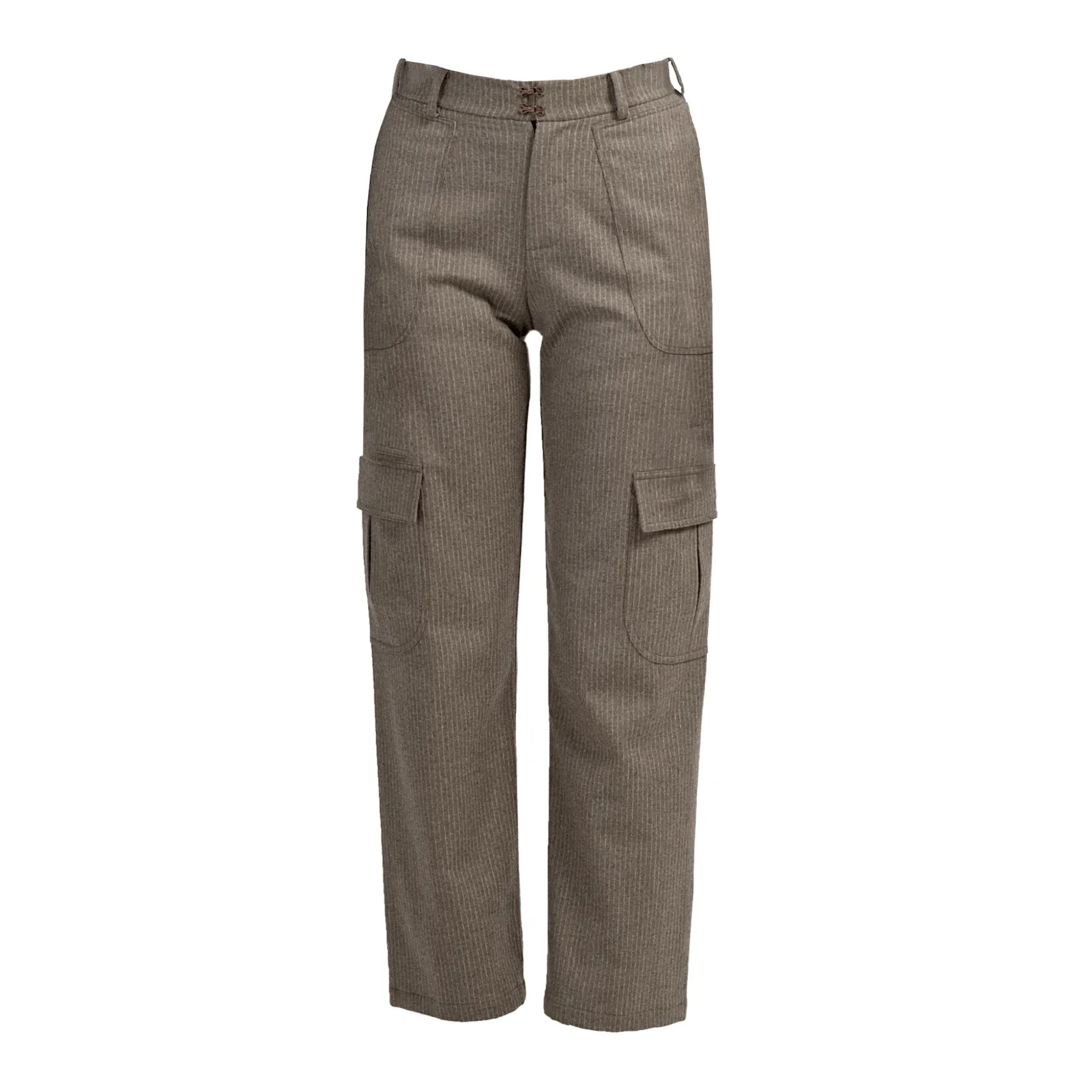 Pinstripe cargo pants