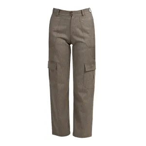 Pinstripe cargo pants