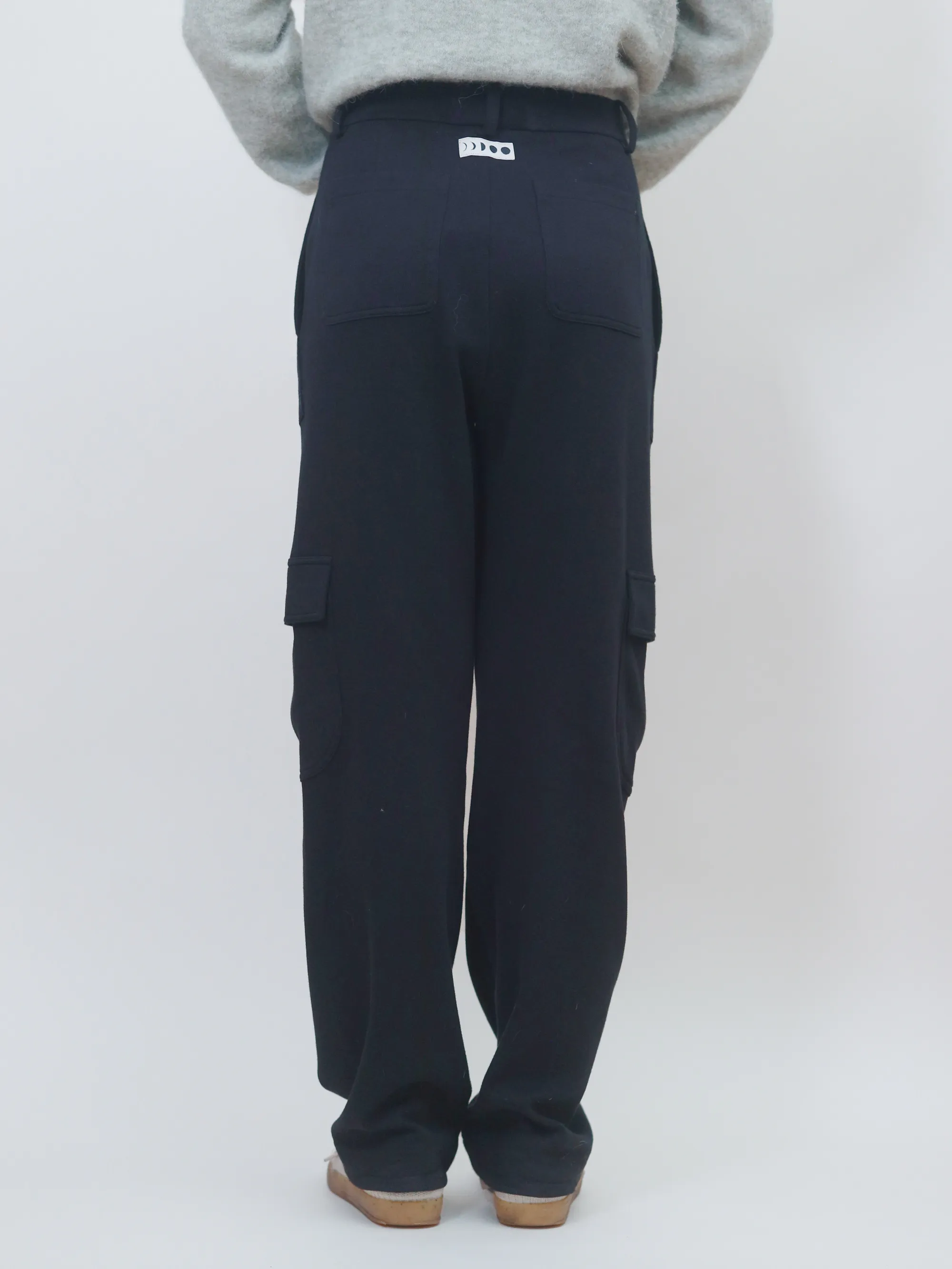 Pinstripe cargo pants