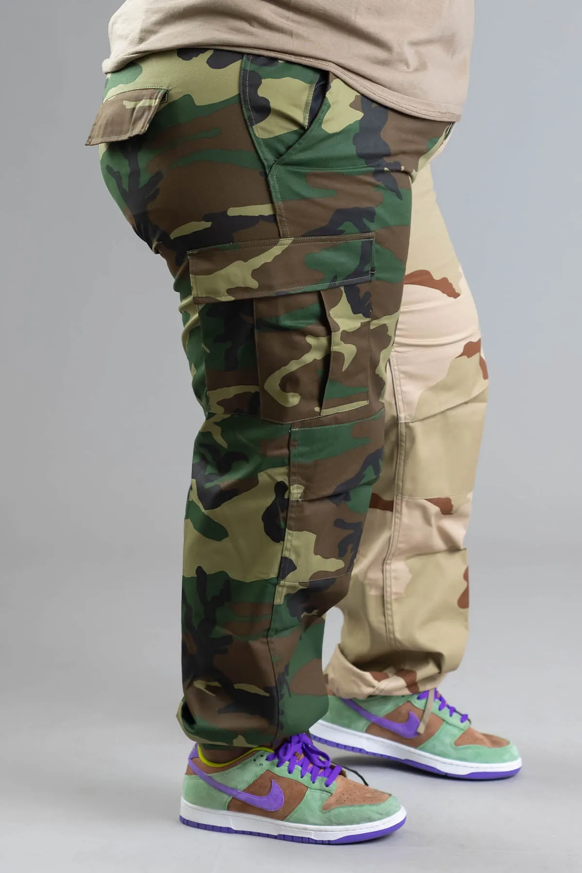 PLUS CNT COMBAT PANT - TWO TONE CAMO