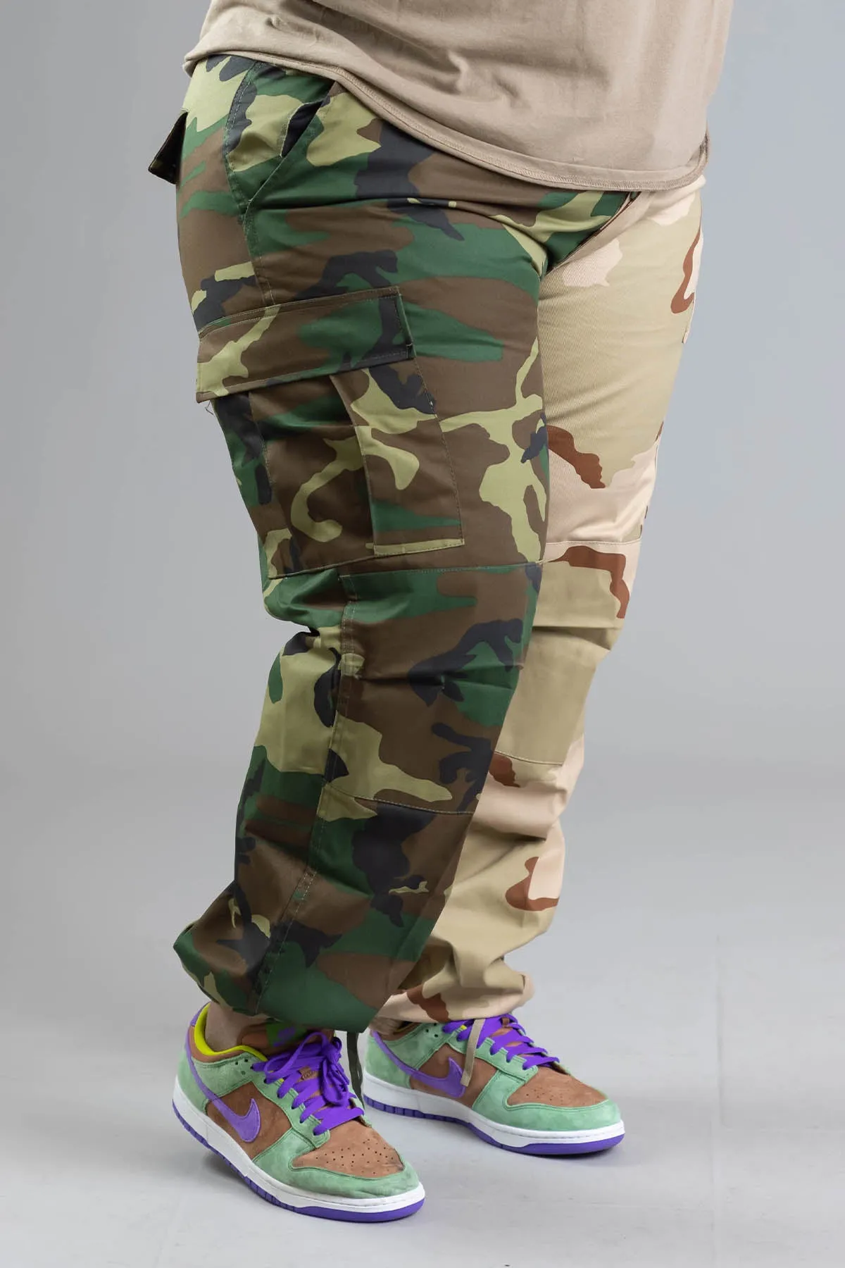 PLUS CNT COMBAT PANT - TWO TONE CAMO