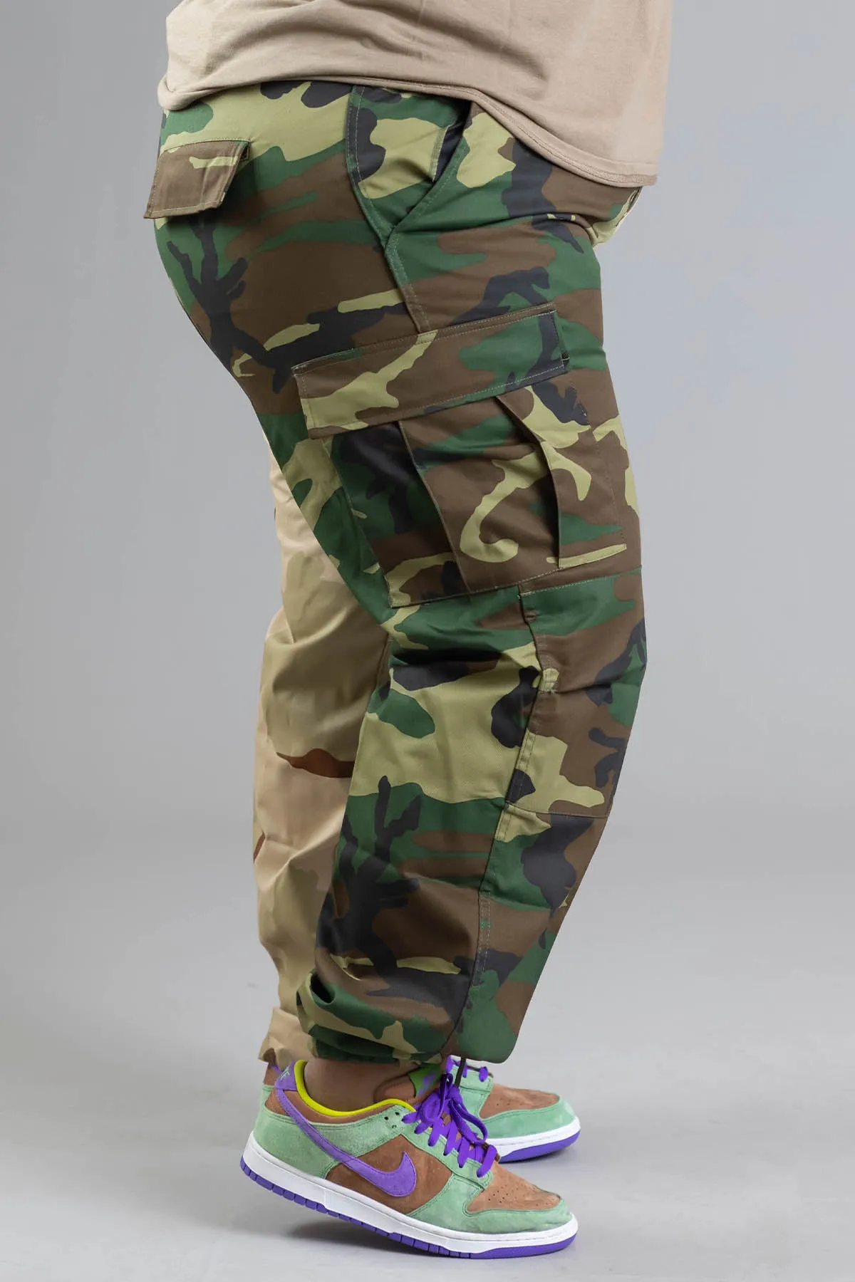 PLUS CNT COMBAT PANT - TWO TONE CAMO