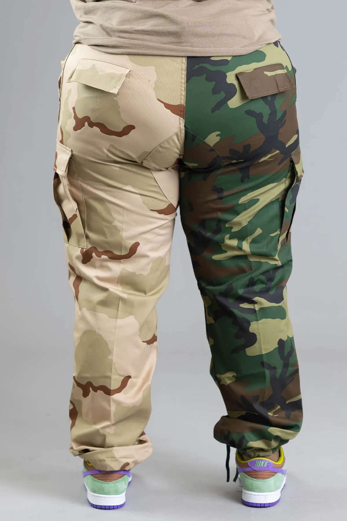 PLUS CNT COMBAT PANT - TWO TONE CAMO