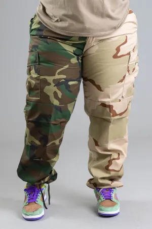 PLUS CNT COMBAT PANT - TWO TONE CAMO