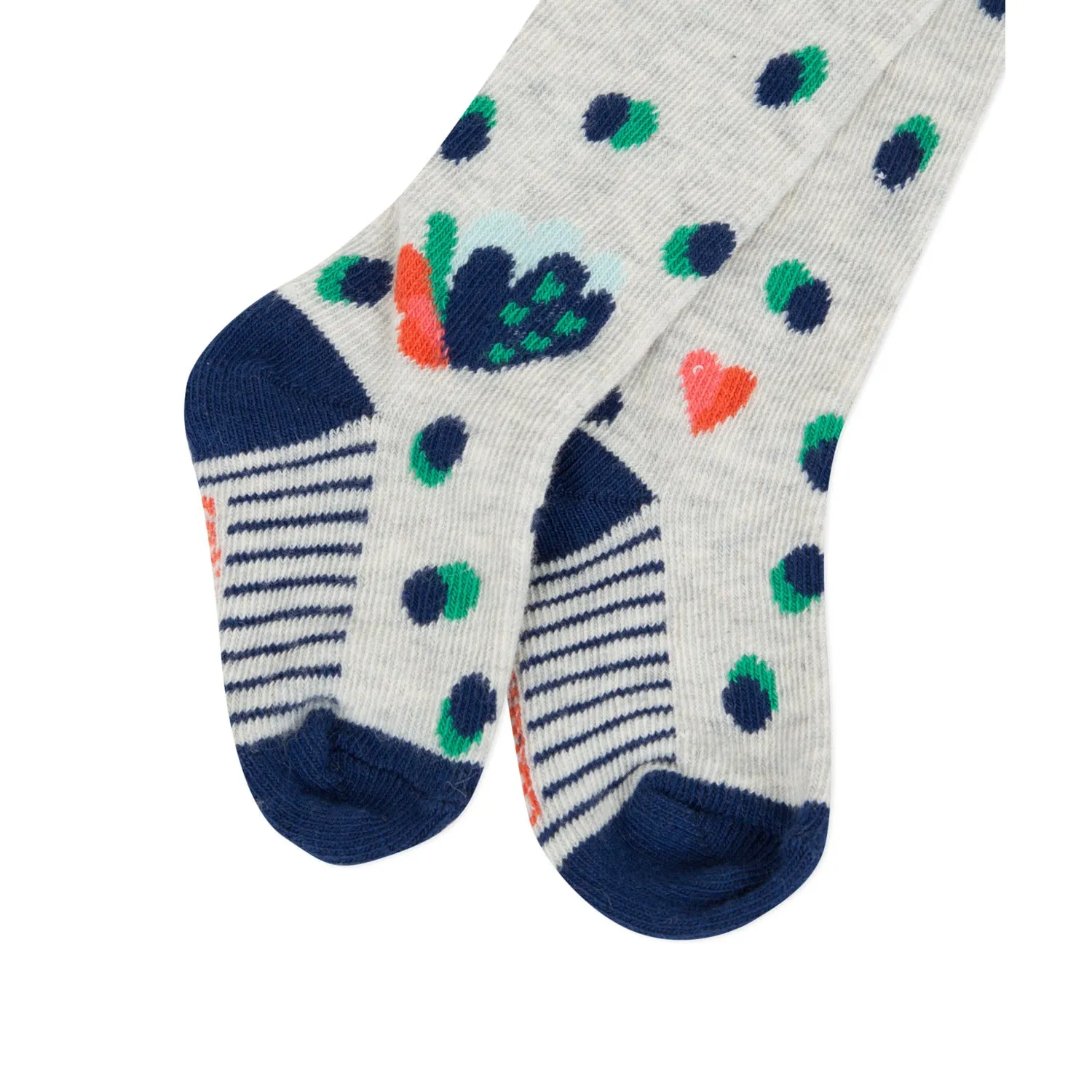 Polka Dots And Butterflies Baby Tights