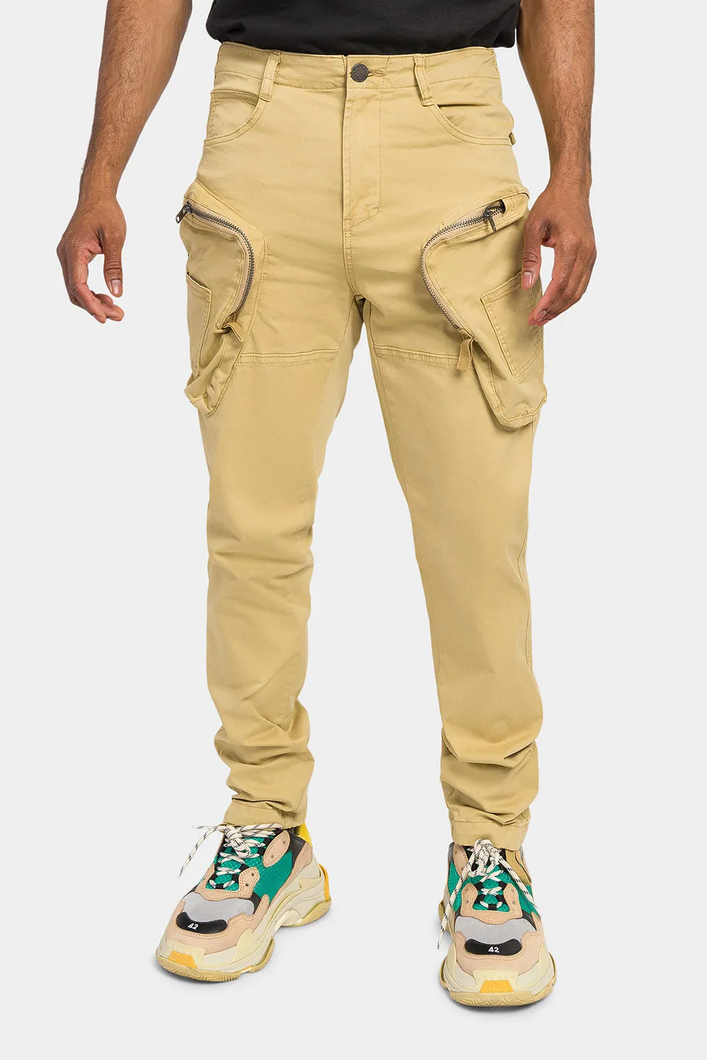 Prewashed Cargo Pants