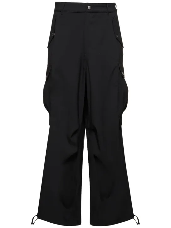 RHUDE   Seersucker parachute pants 