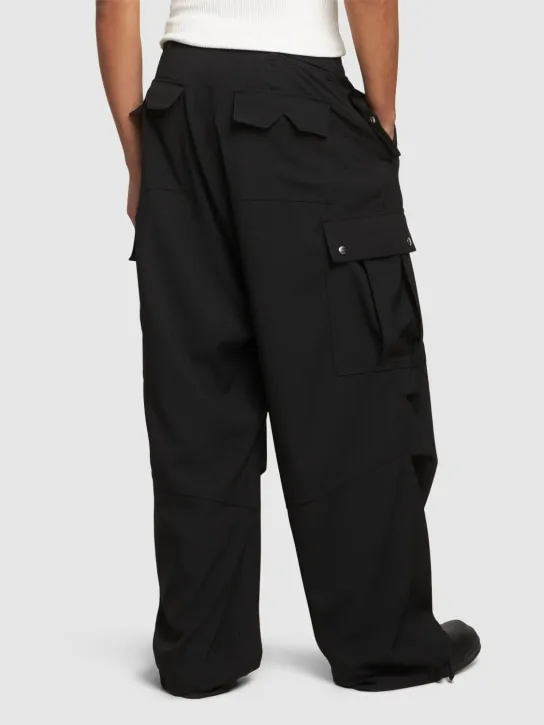 RHUDE   Seersucker parachute pants 