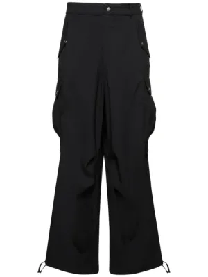 RHUDE   Seersucker parachute pants 