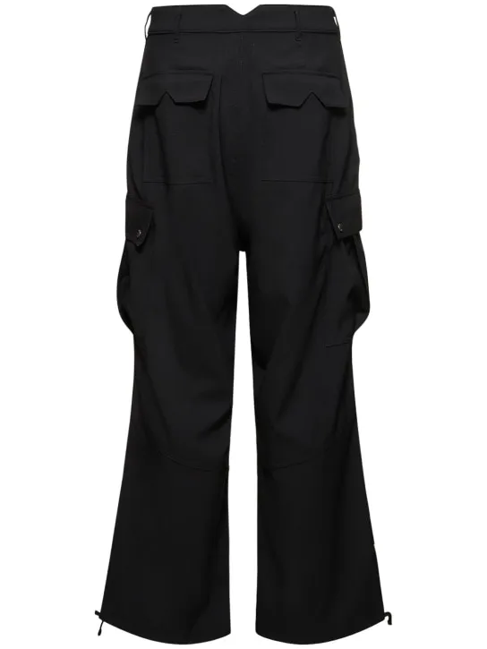 RHUDE   Seersucker parachute pants 