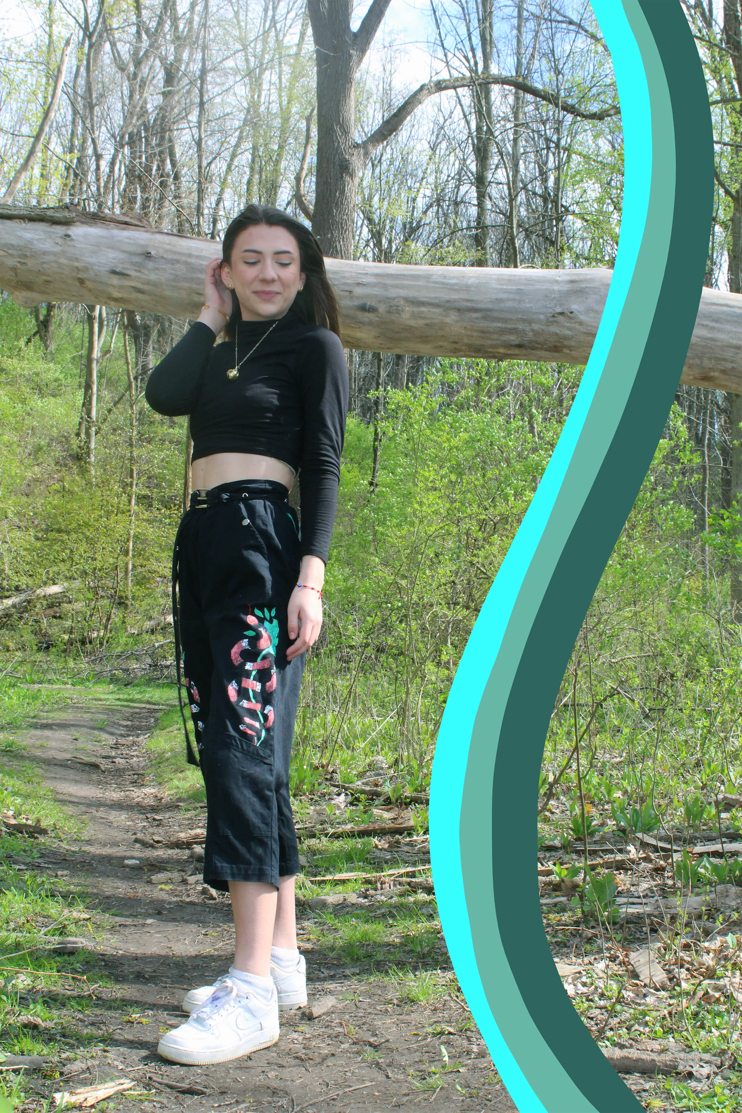 Snake Cargo Pants