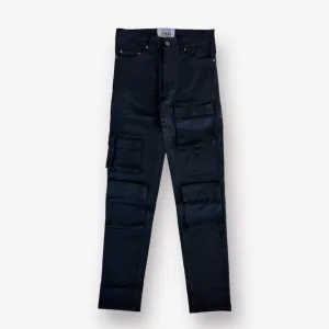 Sneaker Junkies Cargo Pants Snake Font Black