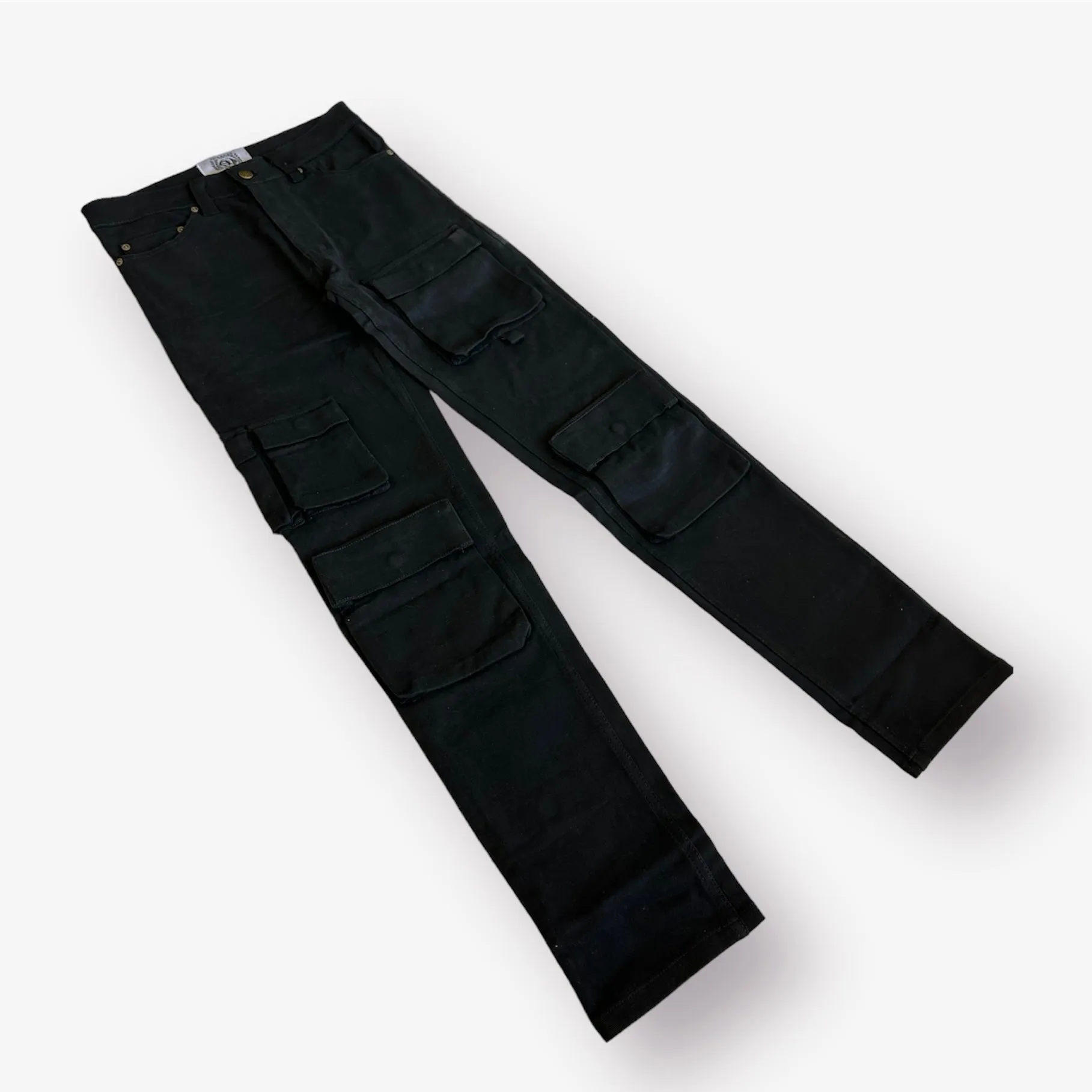 Sneaker Junkies Cargo Pants Snake Font Black
