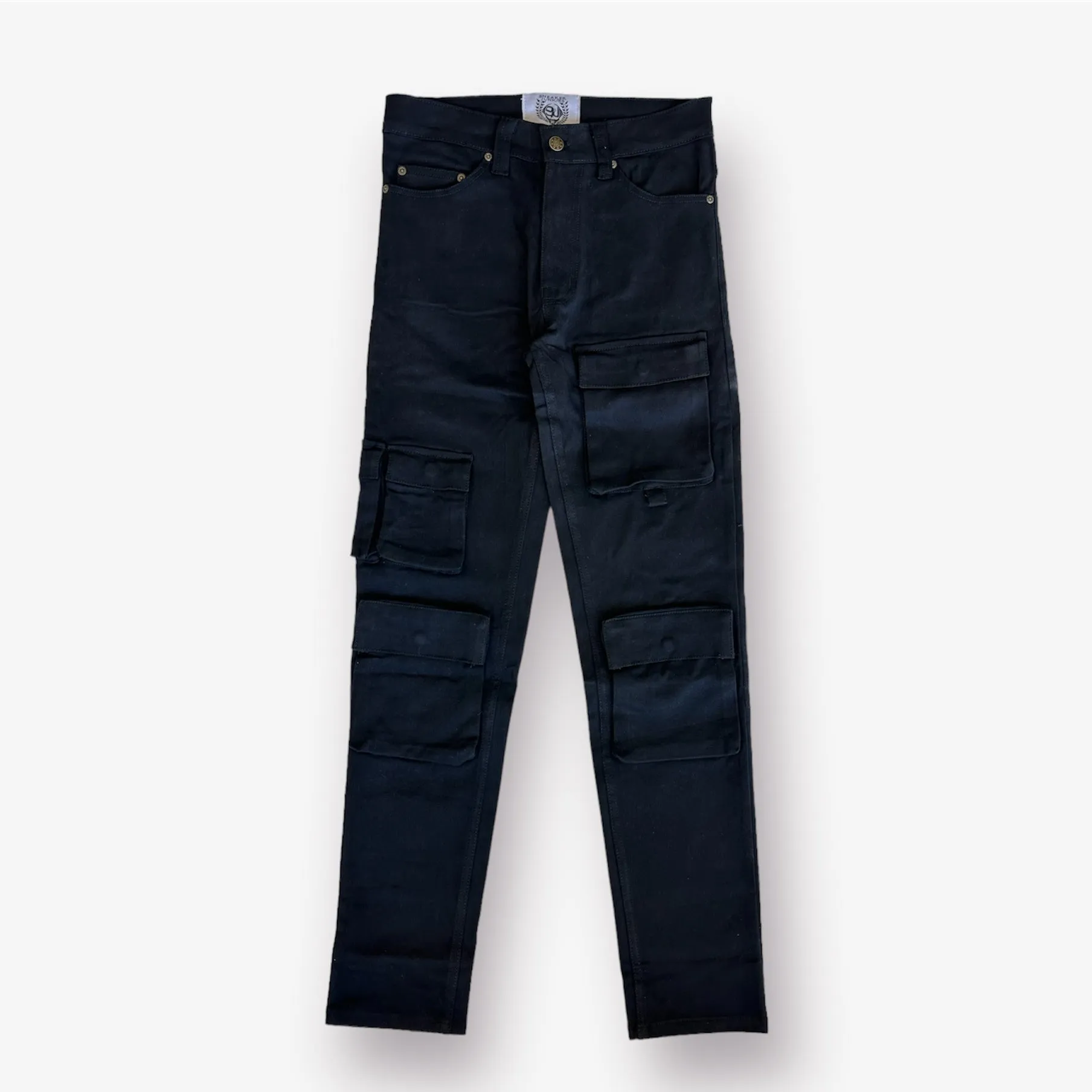 Sneaker Junkies Cargo Pants Snake Font Black