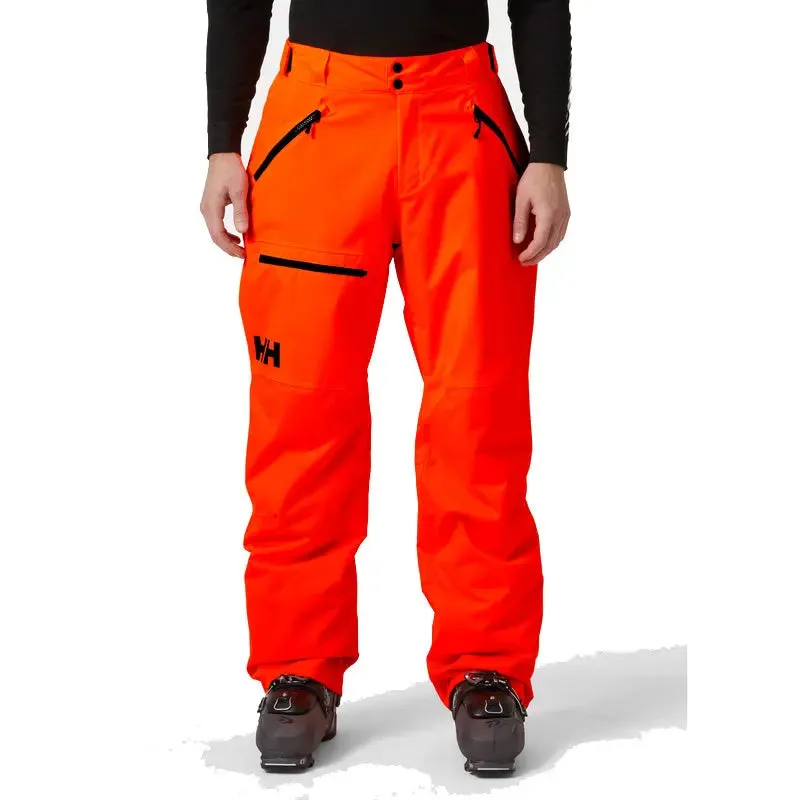Sogn Cargo Ski Pants - Neon Orange