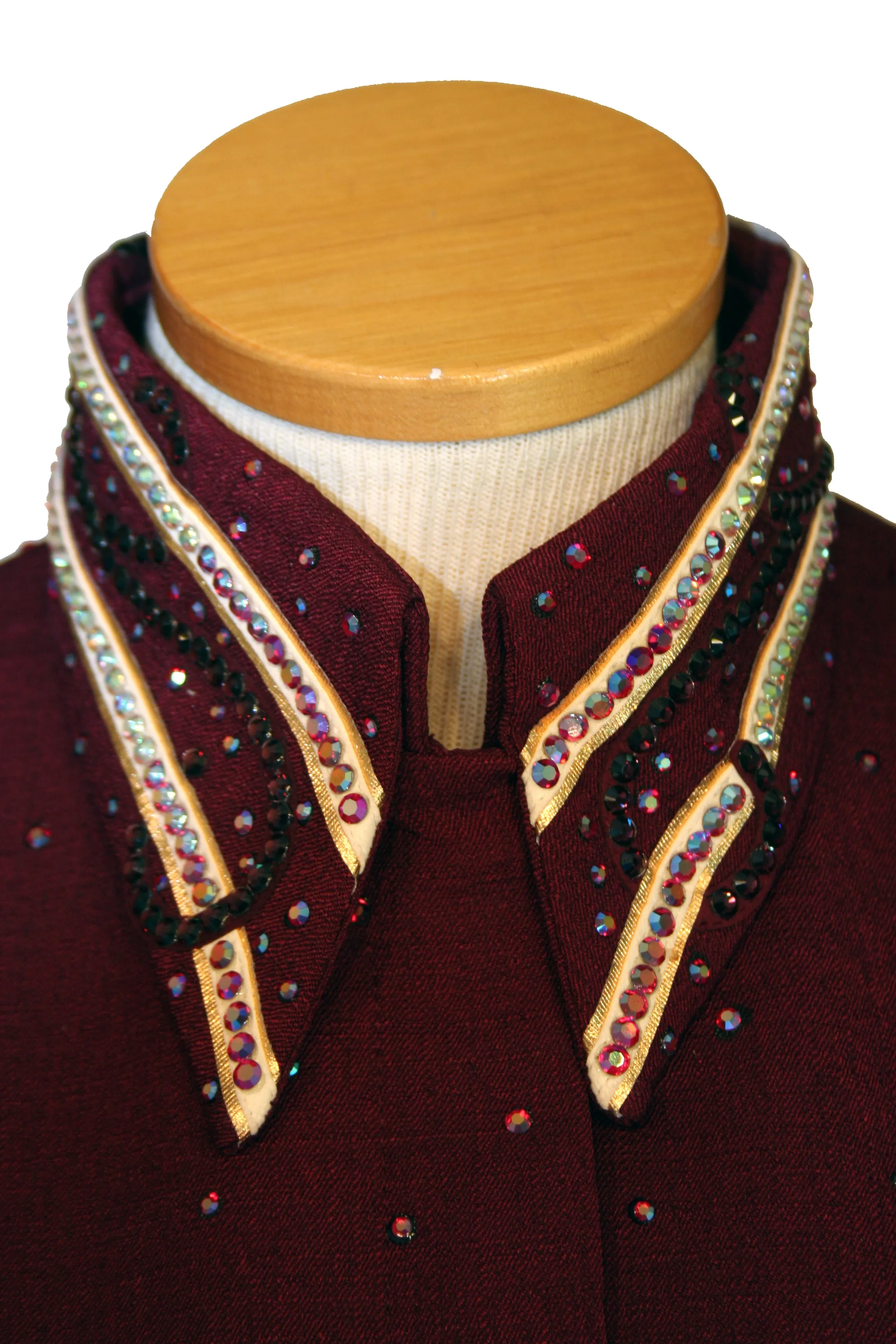 SOLD Burgundy Showmanship Outfit, Ladies M, 5754ABC