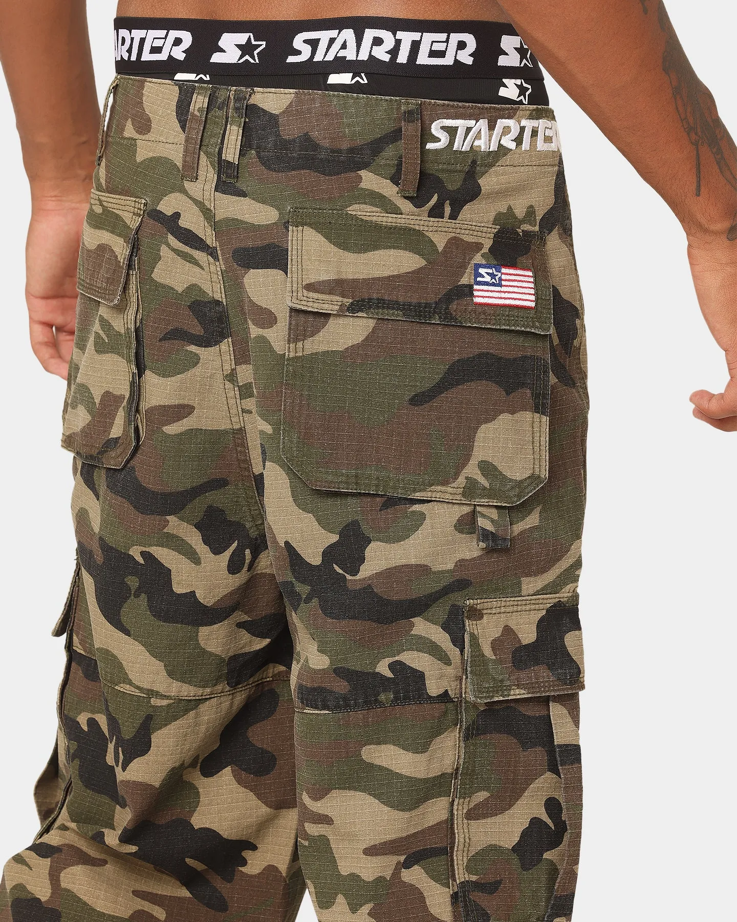 Starter Rugged Terrain Cargo Pants Camo Print