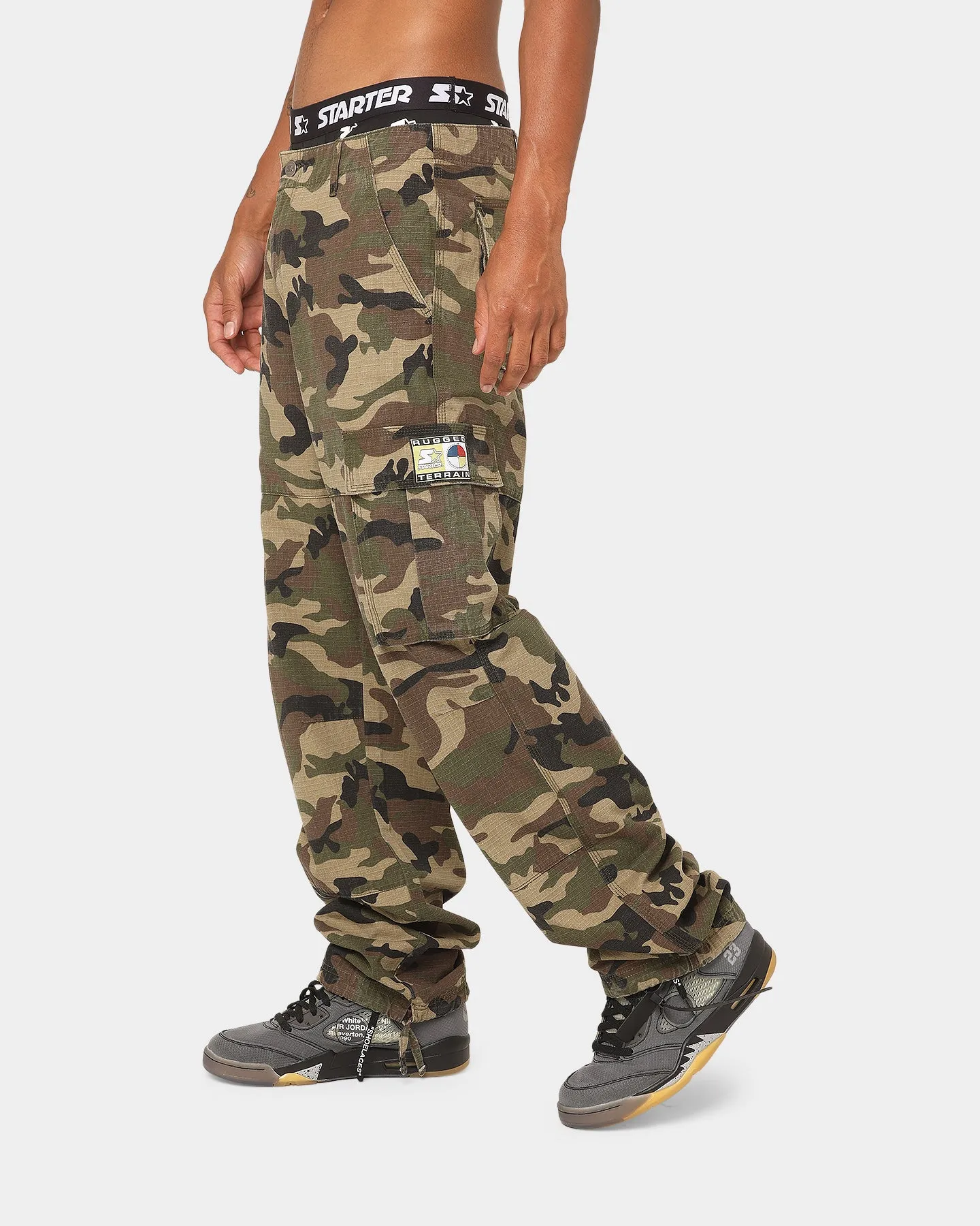 Starter Rugged Terrain Cargo Pants Camo Print