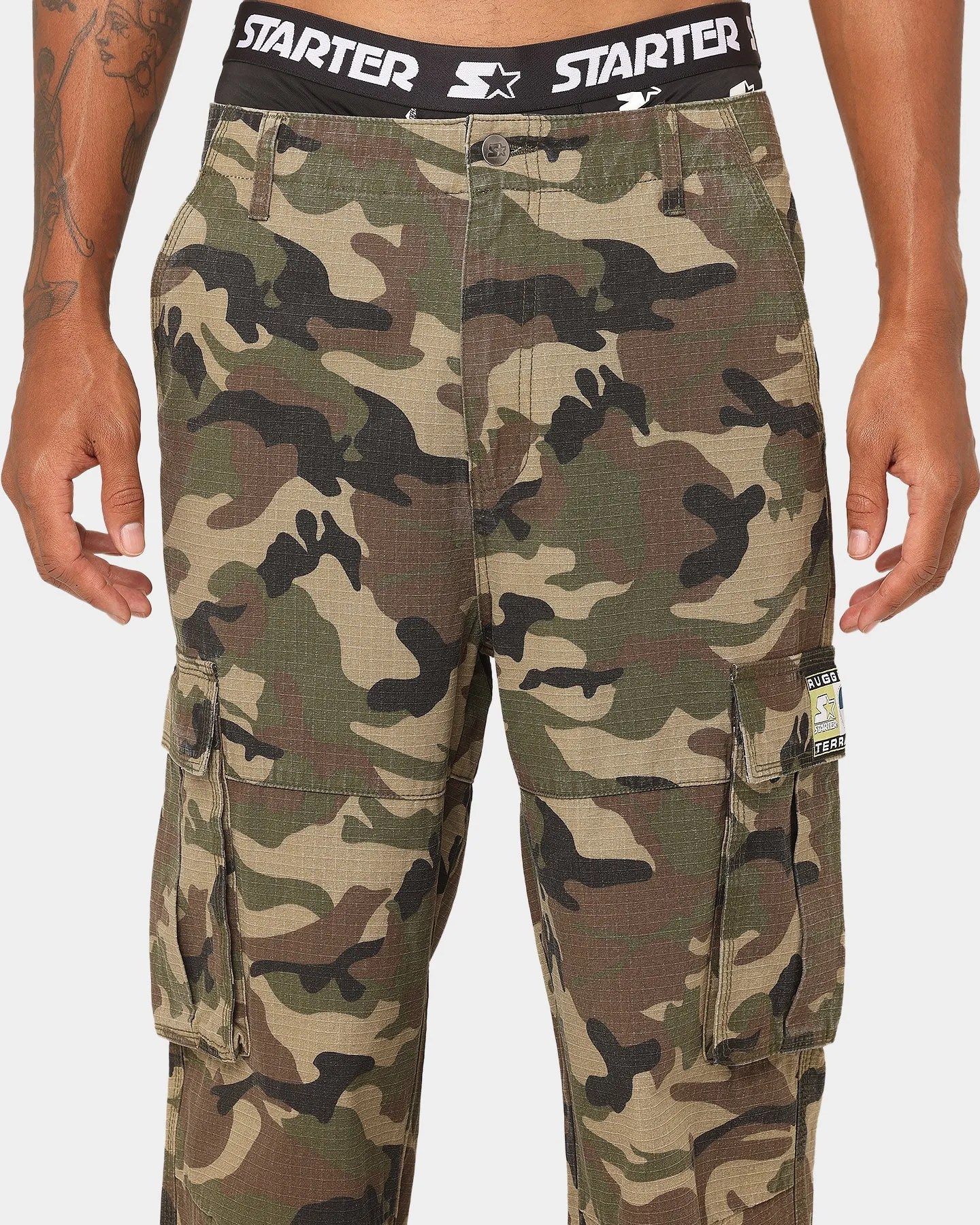 Starter Rugged Terrain Cargo Pants Camo Print