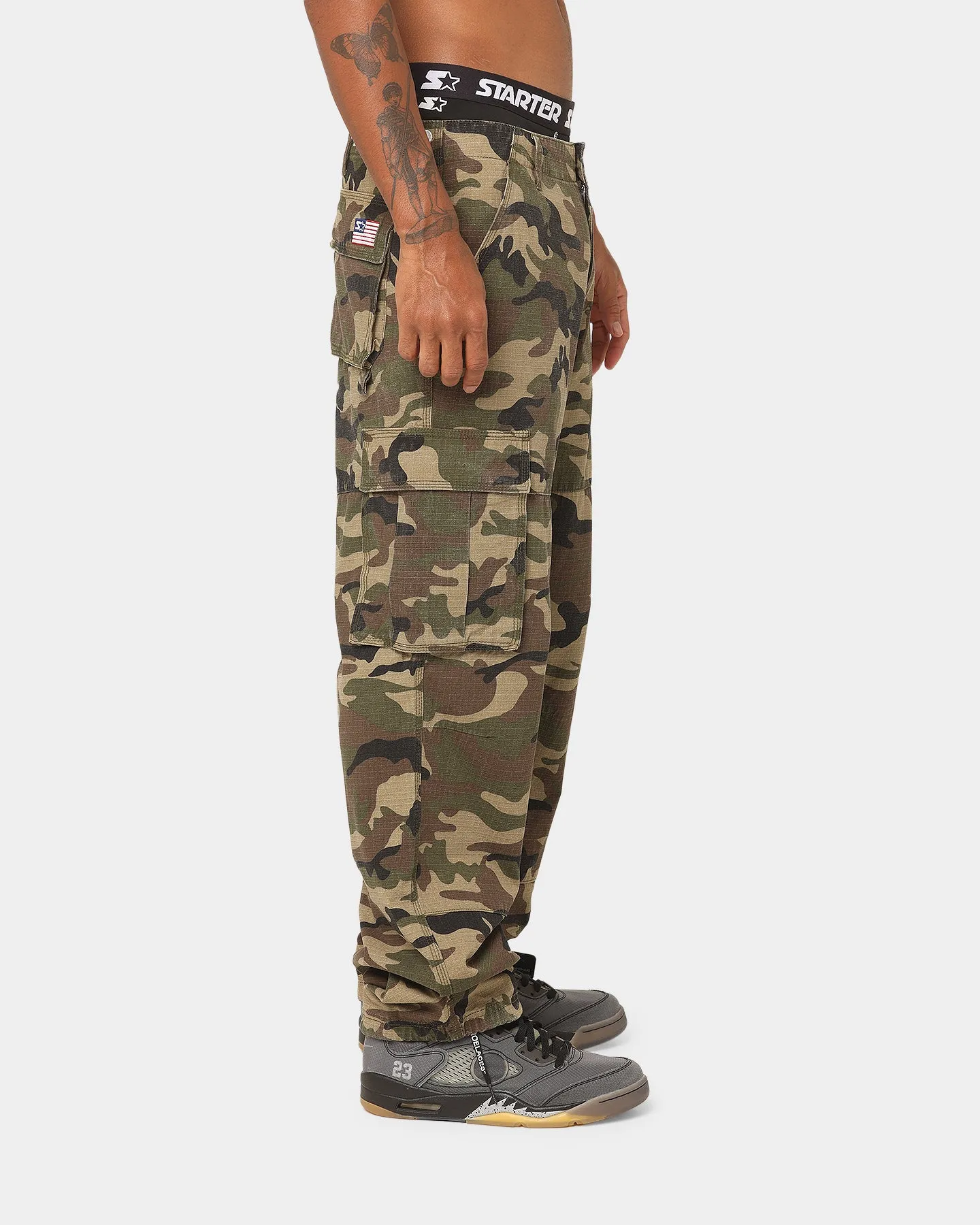 Starter Rugged Terrain Cargo Pants Camo Print