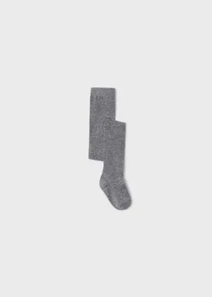Steel Metallic Girl's Tights  - Select Size
