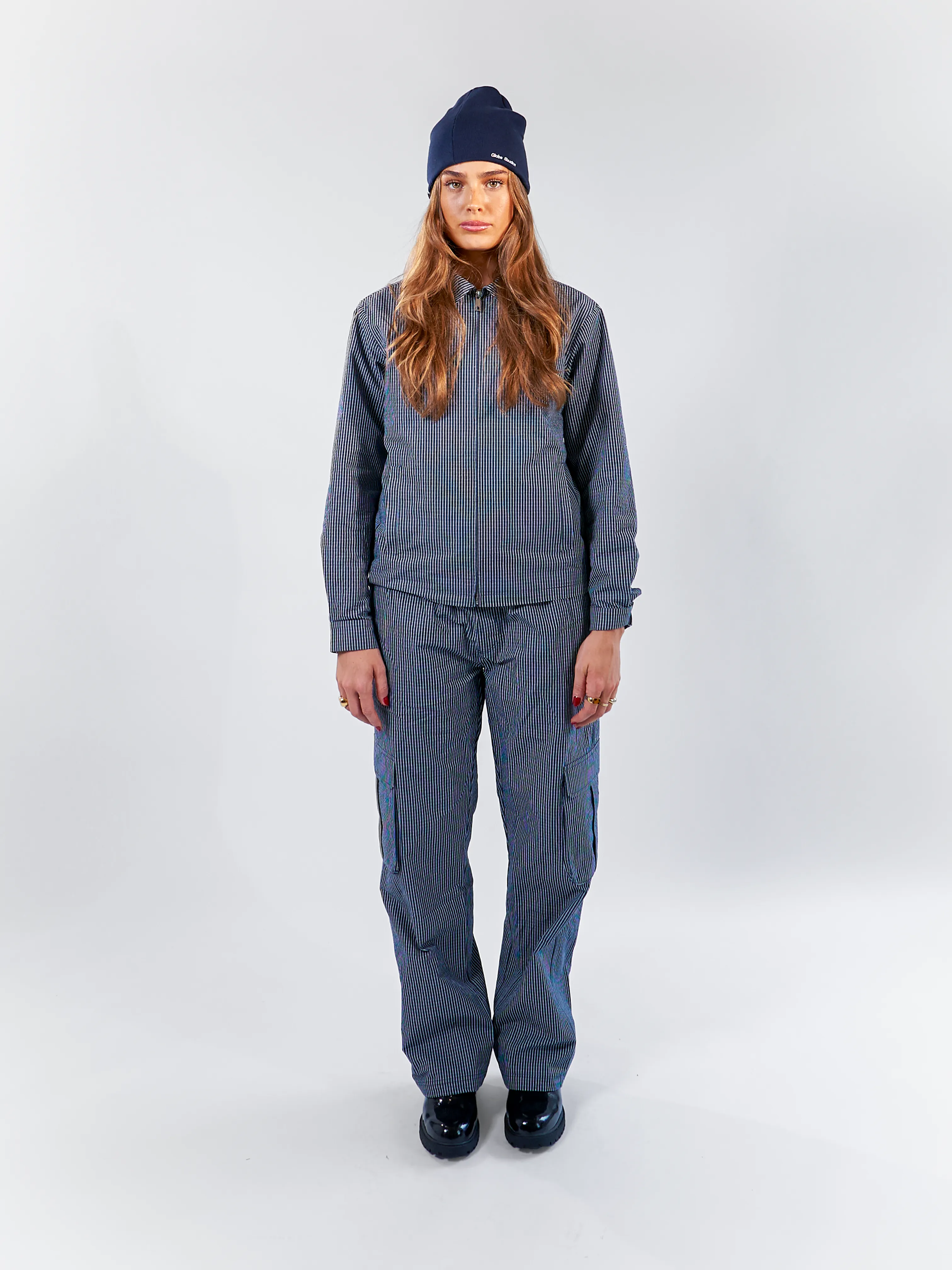 Striped Cargo Pants